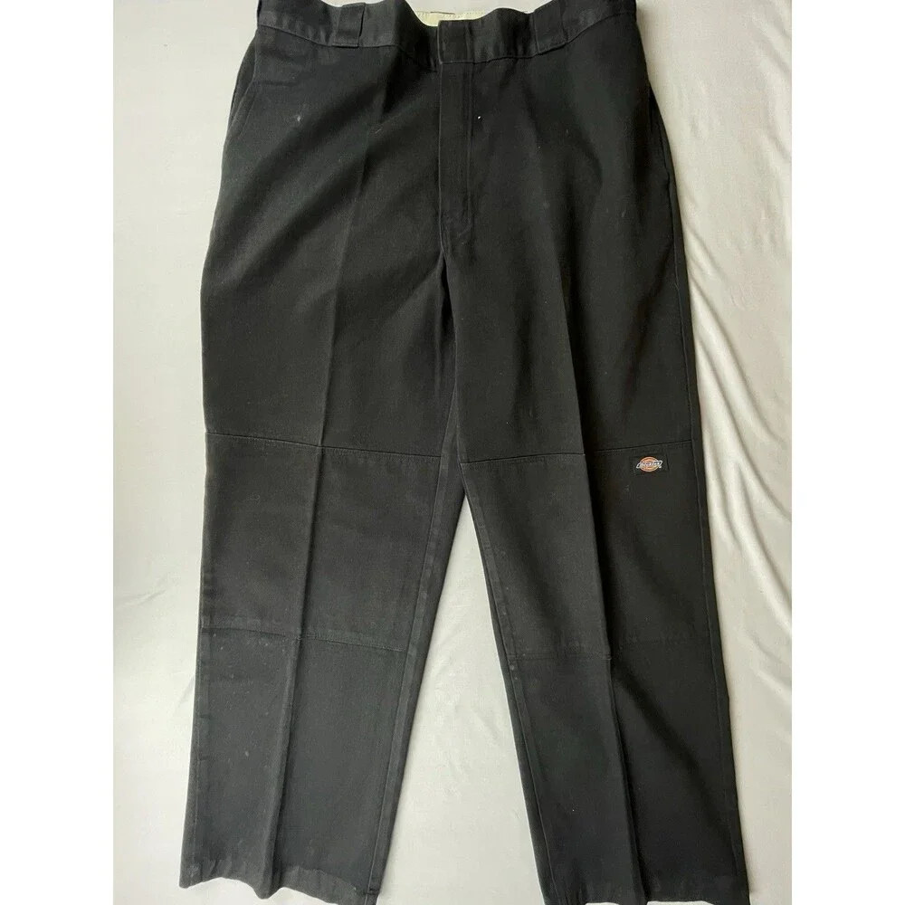 Dickies Double Knee Work Pants Men’s 34x33 Black Menswear Streetwear Urban